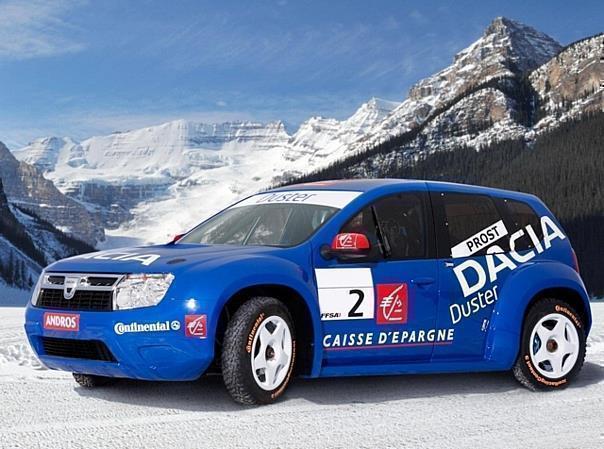 Dacias Duster mit am Start bei der Trophée Andros. Foto: Renault/auto-reporter.net